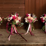 row of flowers